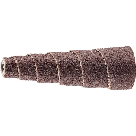 Pferd Tools Taper Poliroll, 120 Grit, 1/2"x1-1/2"x1/8 41830